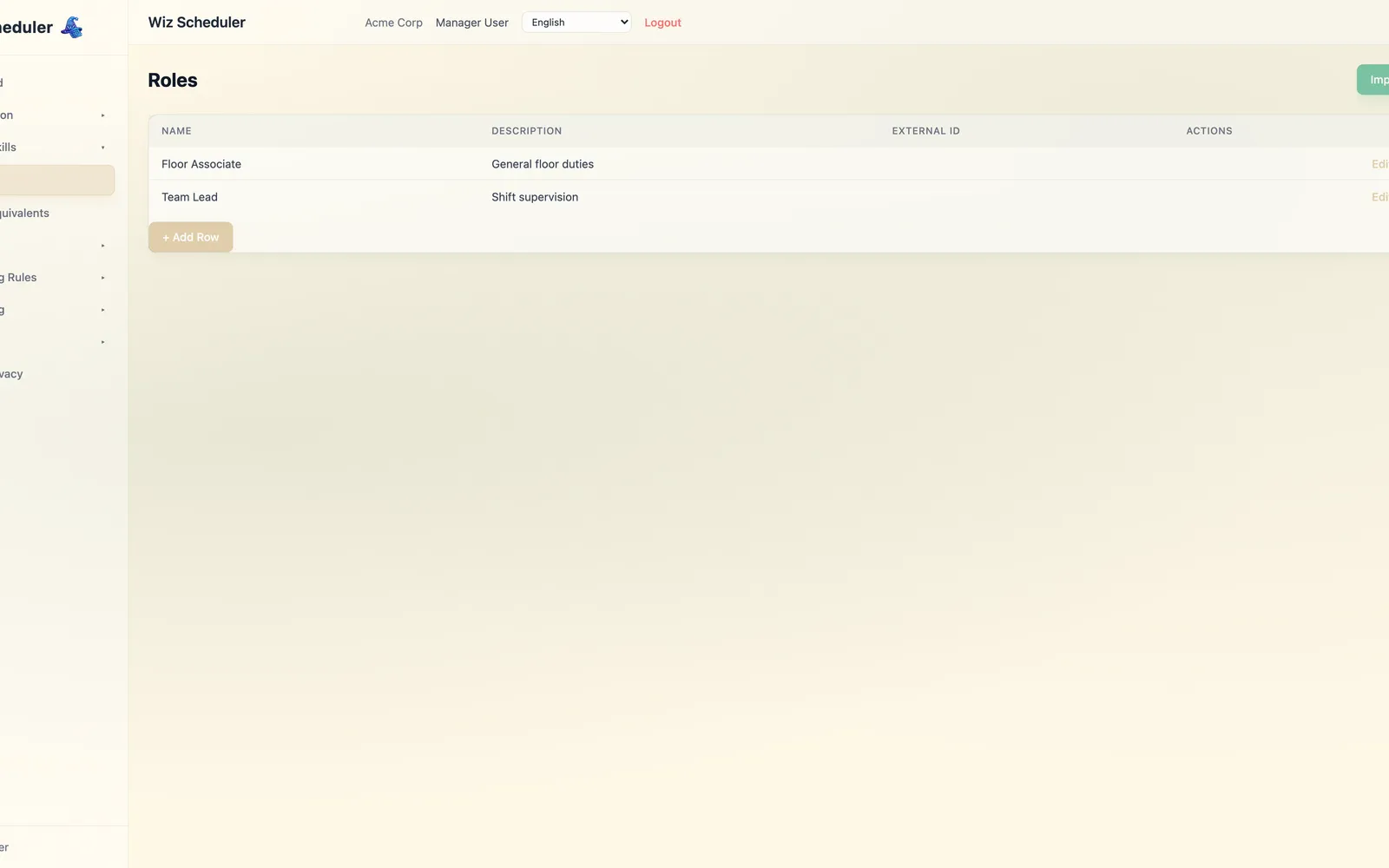 Roles